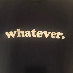 Dark Blue Whatever Tee